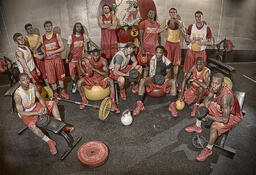 HDR basketball team.