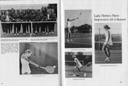 Tennis team photos. 1976-1977.