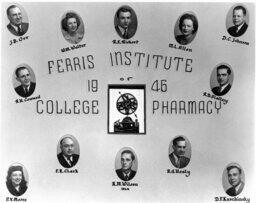 Pharmacy faculty.  1946.