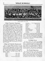 What School. Christmas edition. 1920.  Page 2.