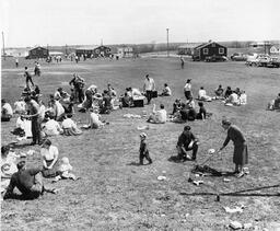 Stoney Field cookout. Spring 1954.