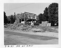 East Building/ Prakken Building construction photos. 1951