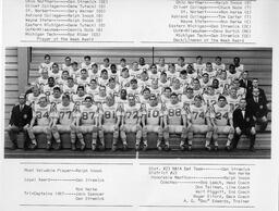 Football team. 1961.