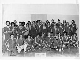 Swimming team. 1975.