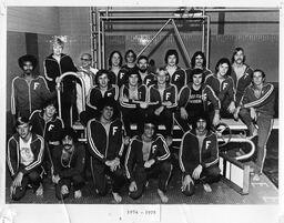 Swimming team. 1974.