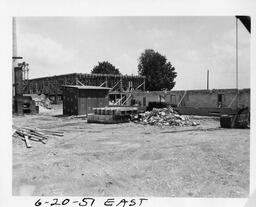Prakken/East Building. Construction. 20 June 1951.