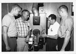 Heating, Ventilation, Air-conditioning, Cooling and Refrigeration (HVACR) program. Undated photo. 