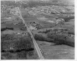 Campus aerial. Ca. 1960s. Undated photo.