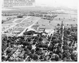Campus aerial. September 1952.
