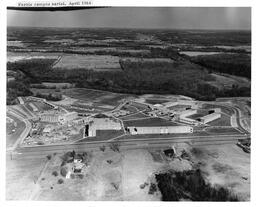 Campus aerial.  4 April 1964.