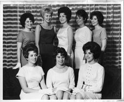 Female student group.  Ca. 1950s or 1960s. Undated photo.