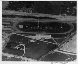 Campus aerial. Top Taggart Field. 1959.