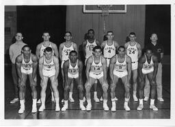 Mens basketball team. 1962.