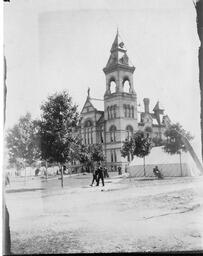 Big Rapids. Courthouse. Ca 1890s.