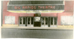 Big Rapids.  Big Rapids Theatre. Undated.