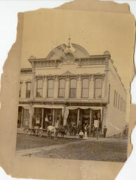 Big Rapids. Building. Cole Judson CM Buskirk. 1882.