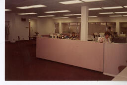 Rankin Student Center. Pre- 1984 renovations. Student leadership areas and offices. 1984.