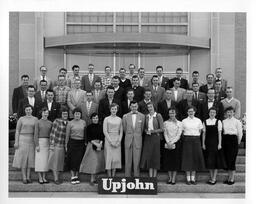 Pharmacy student field trip. Upjohn company. 13 February 1956.