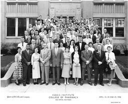 Pharmacy student field trip. Eli Lilly.  23 April- 25 April 1958