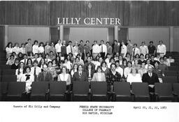 Pharmacy student field trip. Eli Lilly.  20 April- 22 April 1983