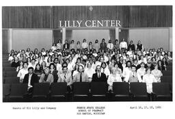 Pharmacy student field trip. Eli Lilly.  16April- 17 April 1980
