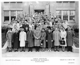 Pharmacy student field trip. Eli Lilly.  10February- 12 February 1960