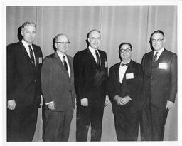 College of Pharmacy. Pharmacy AACP meeting.  Undated photo.