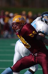 Football v. Grand Valley State University photos. 2001.