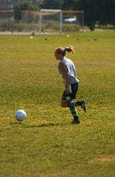 Soccer camp.