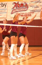 Volleyball v. Grand Valley State University.