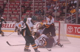 CCHA semifinals v.Northern Michigan University.