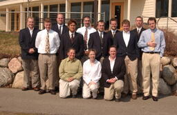 Professional golf management seniors photo. 2003.