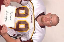 Football team headshots.