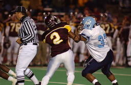 Football v. Northwood photos. 2003.