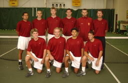 Mens tennis team. 2003.