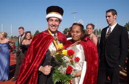 2003 Homecoming King and Queen.