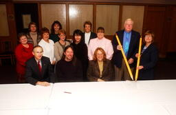Clerical Technical Association contract signing.