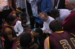 Mens basketball v. Findley University. NCAA Finals.