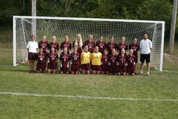 Womens soccer team photos. 2005-2006.