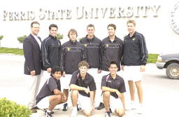 Mens tennis team. 2006.