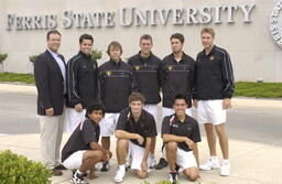 Mens tennis team. 2006.
