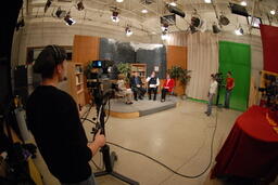 TV studio.
