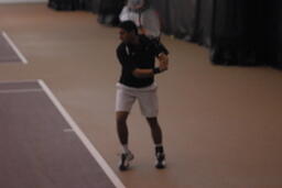 Mens tennis v. Grand Valley State University.