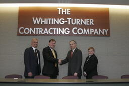 Whiting-Turner Auditorium dedication.