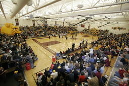 Mens basketball v. Grand Valley State University.