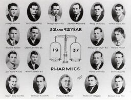Pharmacy class of 1937.