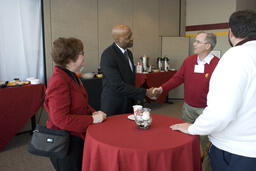 College of Education and Human Services alumni event.