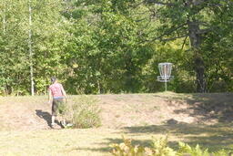 Frisbee golf.