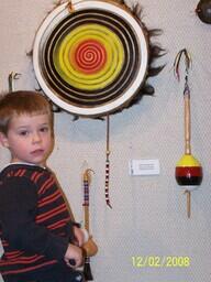 Native American art gallery show.