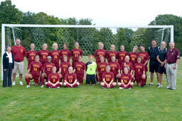 Womens soccer team photos. 2009-2010.